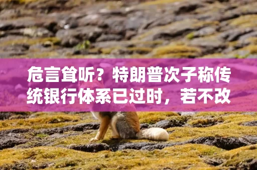 危言耸听？特朗普次子称传统银行体系已过时，若不改变10年内将消失