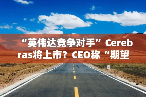 “英伟达竞争对手”Cerebras将上市？CEO称“期望”在今年进行美股IPO