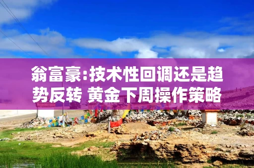 翁富豪:技术性回调还是趋势反转 黄金下周操作策略