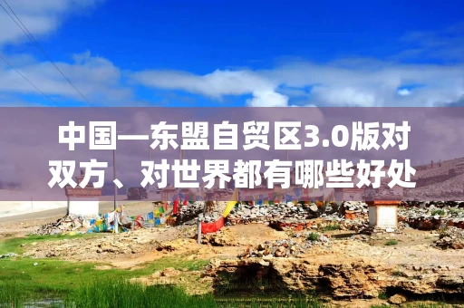 中国—东盟自贸区3.0版对双方、对世界都有哪些好处？专家解读
