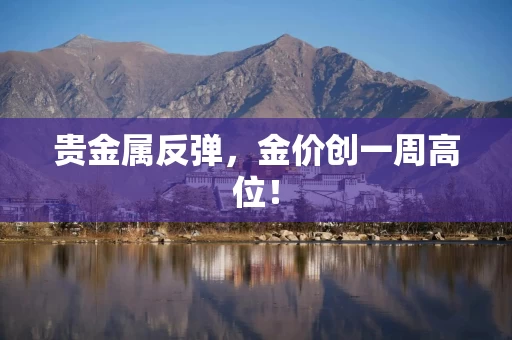 贵金属反弹，金价创一周高位！