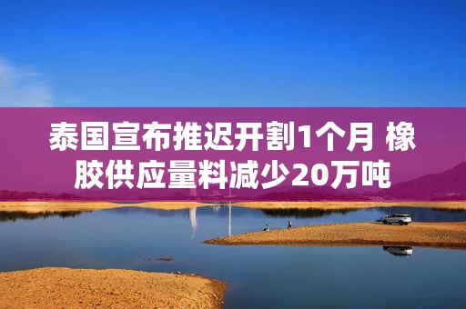 泰国宣布推迟开割1个月 橡胶供应量料减少20万吨