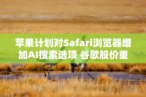 苹果计划对Safari浏览器增加AI搜索选项 谷歌股价重挫逾7%