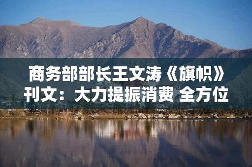 商务部部长王文涛《旗帜》刊文：大力提振消费 全方位扩大国内需求 推动经济持续回升向好