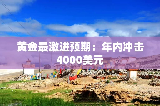 黄金最激进预期：年内冲击4000美元