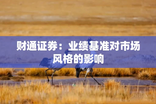 财通证券：业绩基准对市场风格的影响