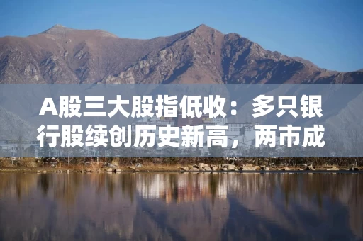A股三大股指低收：多只银行股续创历史新高，两市成交1万亿元