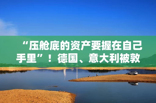 “压舱底的资产要握在自己手里”！德国、意大利被敦促将黄金撤出美国