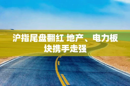 沪指尾盘翻红 地产、电力板块携手走强