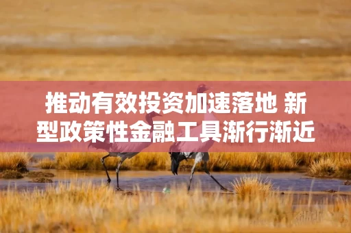 推动有效投资加速落地 新型政策性金融工具渐行渐近