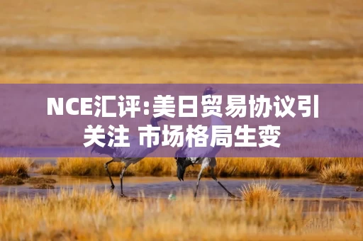 NCE汇评:美日贸易协议引关注 市场格局生变