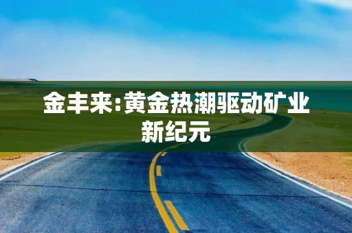 金丰来:黄金热潮驱动矿业新纪元
