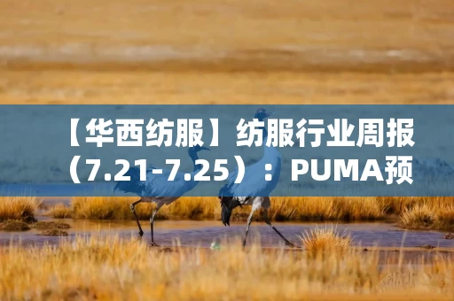 【华西纺服】纺服行业周报（7.21-7.25）：PUMA预计25亏损，DECKERS FY26Q1超市场预期