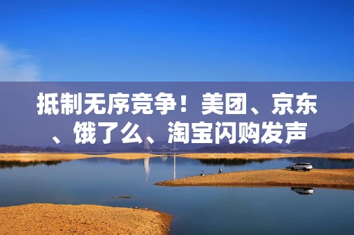 抵制无序竞争！美团、京东、饿了么、淘宝闪购发声