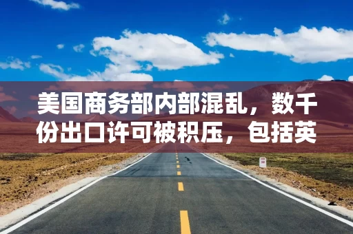 美国商务部内部混乱，数千份出口许可被积压，包括英伟达芯片