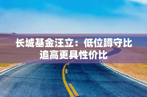 长城基金汪立：低位蹲守比追高更具性价比