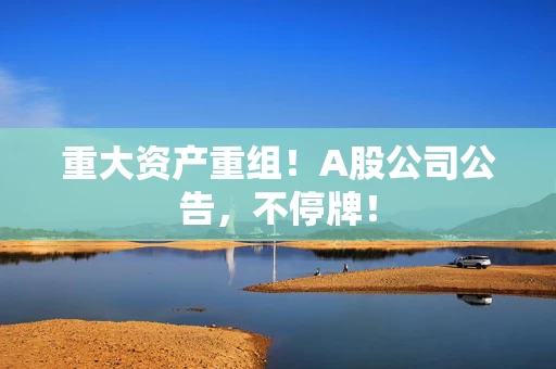 重大资产重组！A股公司公告，不停牌！