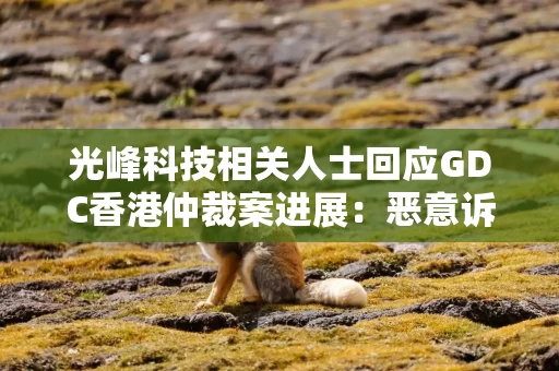 光峰科技相关人士回应GDC香港仲裁案进展：恶意诉讼扰乱经营