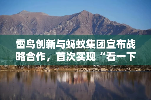 雷鸟创新与蚂蚁集团宣布战略合作，首次实现“看一下支付”