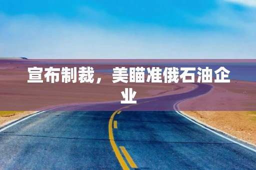 宣布制裁，美瞄准俄石油企业