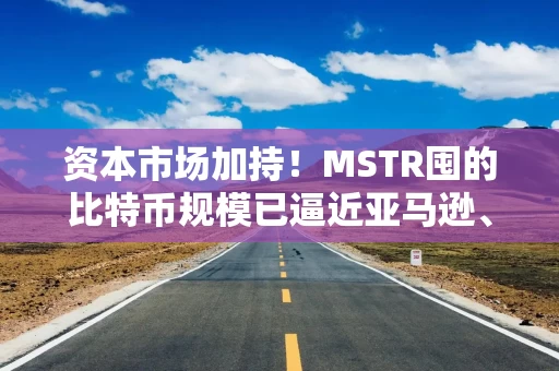 资本市场加持！MSTR囤的比特币规模已逼近亚马逊、谷歌和微软的账面现金