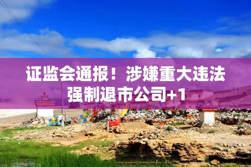 证监会通报！涉嫌重大违法强制退市公司+1