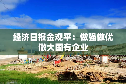 经济日报金观平：做强做优做大国有企业