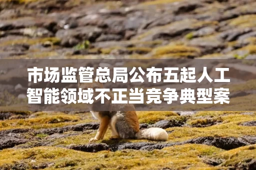 市场监管总局公布五起人工智能领域不正当竞争典型案例