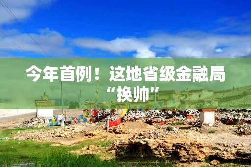 今年首例！这地省级金融局“换帅”