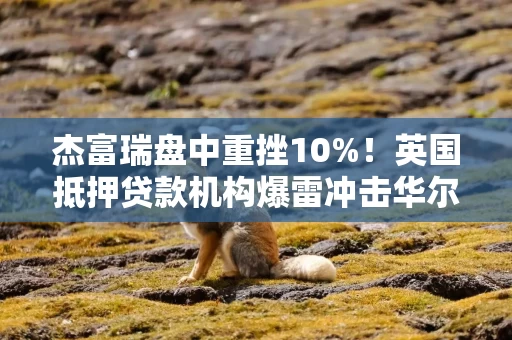 杰富瑞盘中重挫10%！英国抵押贷款机构爆雷冲击华尔街，私募信贷链条再现“蟑螂”隐忧