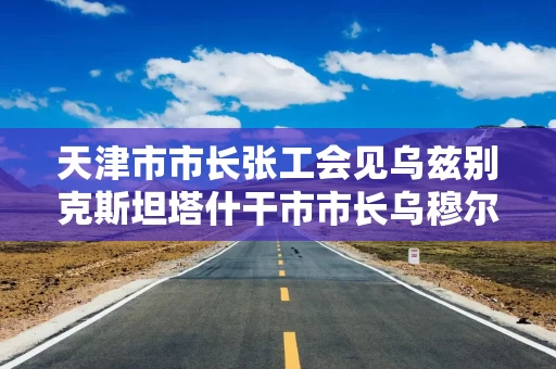 天津市市长张工会见乌兹别克斯坦塔什干市市长乌穆尔扎科夫 3