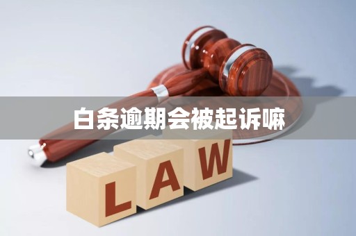 白条逾期会被起诉嘛 白条逾期会被起诉嘛