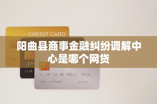 阳曲县商事金融纠纷调解中心是哪个网贷 阳曲县商事金融纠纷调解中心是哪个网贷