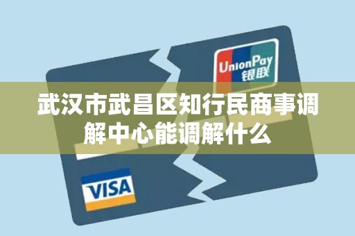 武汉市武昌区知行民商事调解中心能调解什么 武汉市武昌区知行民商事调解中心能调解什么