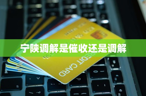 宁陕调解是催收还是调解