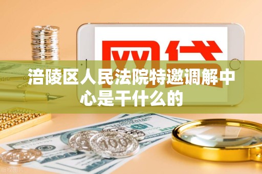涪陵区人民法院特邀调解中心是干什么的