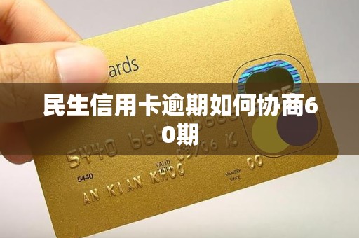 民生信用卡逾期如何协商60期