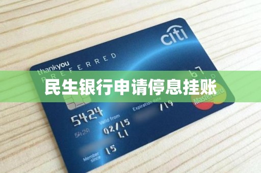 民生银行申请停息挂账