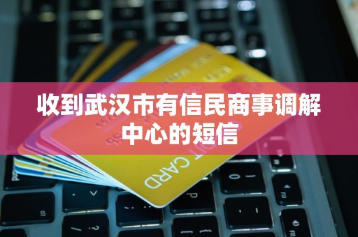 收到武汉市有信民商事调解中心的短信