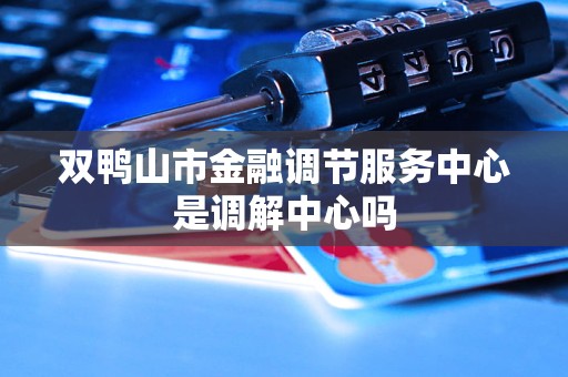双鸭山市金融调节服务中心是调解中心吗