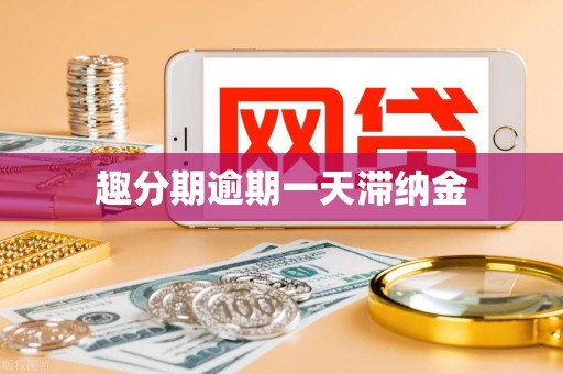 趣分期逾期一天滞纳金