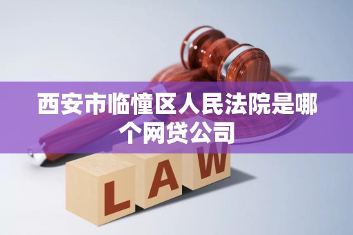 西安市临憧区人民法院是哪个网贷公司