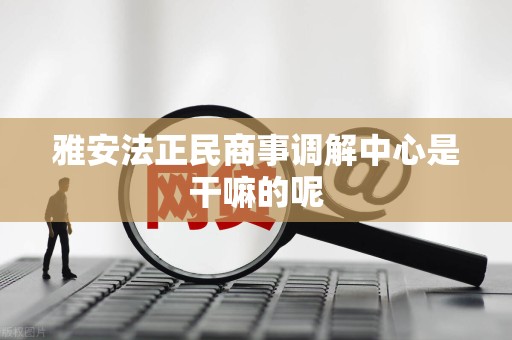 雅安法正民商事调解中心是干嘛的呢