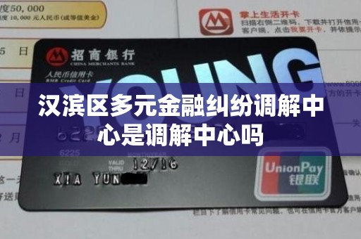 汉滨区多元金融纠纷调解中心是调解中心吗 汉滨区多元金融纠纷调解中心是调解中心吗