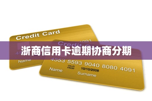浙商信用卡逾期协商分期