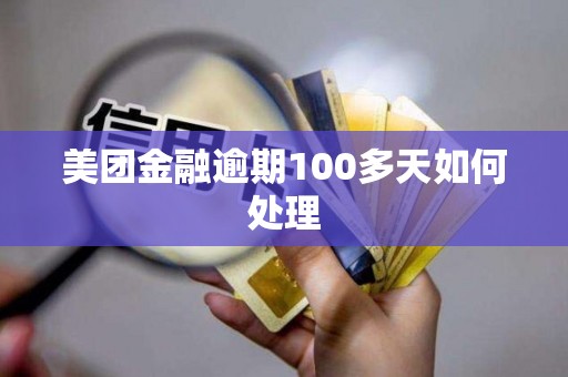 美团金融逾期100多天如何处理