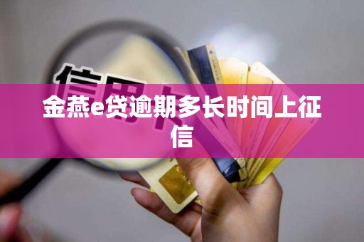 金燕e贷逾期多长时间上征信