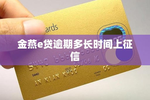 金燕e贷逾期多长时间上征信