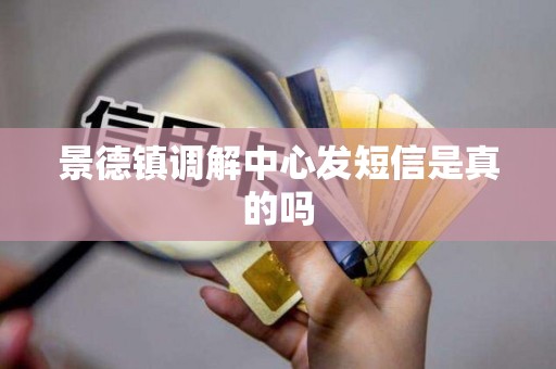 景德镇调解中心发短信是真的吗 景德镇调解中心发短信是真的吗