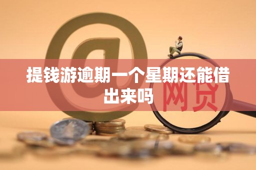 提钱游逾期一个星期还能借出来吗